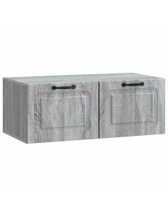 Mobile Porta TV da Muro Grigio Sonoma 78,5 x 41 x 30 cm