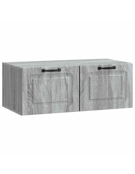 Mobile Porta TV da Muro Grigio Sonoma 78,5 x 41 x 30 cm