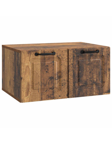 Mobile Porta TV da Muro Legno antico 59,5 x 41 x 30 cm