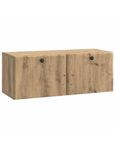 Mobile Porta TV da Muro Rovere Artigianale 78,5 x 31 x 30 cm