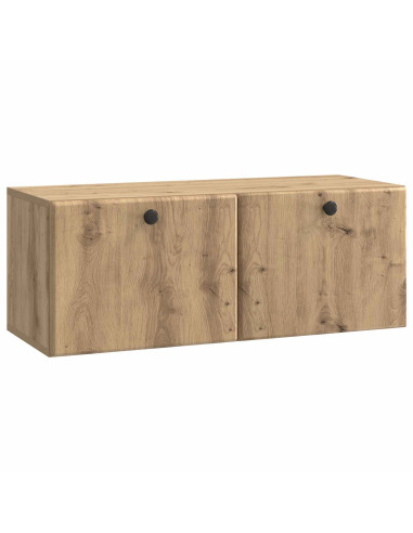 Mobile Porta TV da Muro Rovere Artigianale 78,5 x 31 x 30 cm