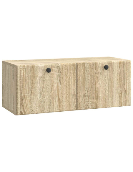 Mobile Porta TV da Muro Rovere Sonoma 78,5 x 31 x 30 cm