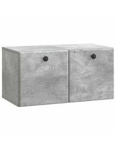 Mobile Porta TV da Muro Grigio Cemento 59,5 x 31 x 30 cm