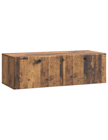 Mobile Porta TV da Muro Legno antico 98 x 41 x 30 cm