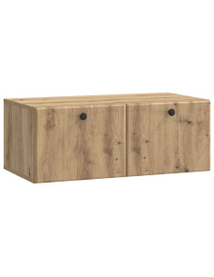 Mobile Porta TV da Muro Rovere Artigianale 78,5 x 41 x 30 cm