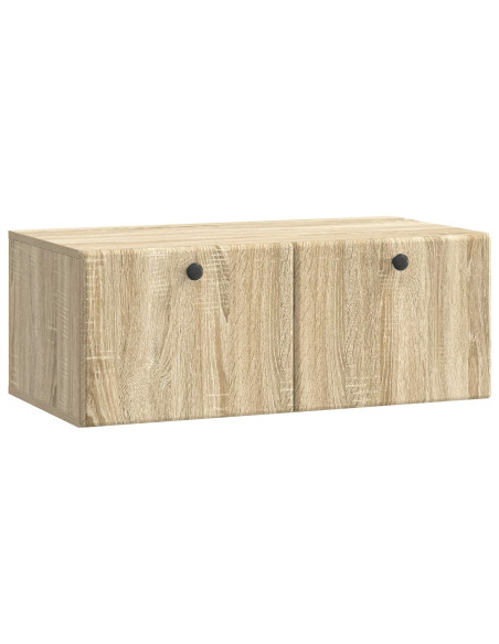 Mobile Porta TV da Muro Rovere Sonoma 78,5 x 41 x 30 cm