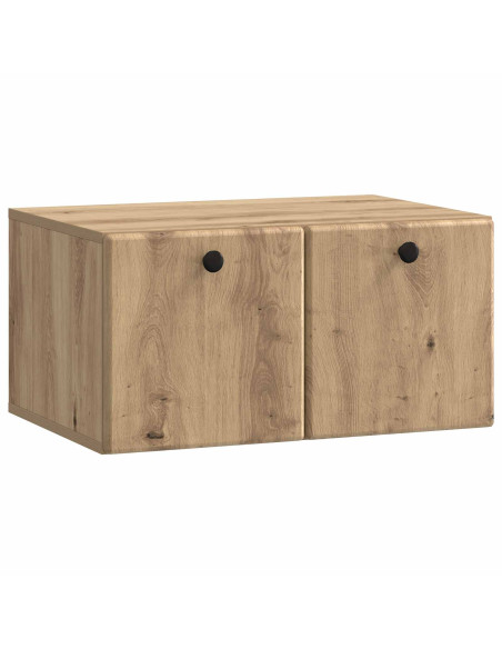 Mobile Porta TV da Muro Rovere Artigianale 59,5 x 41 x 30 cm