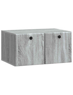 Mobile Porta TV da Muro Grigio Sonoma 59,5 x 41 x 30 cm