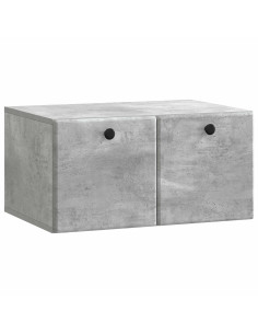 Mobile Porta TV da Muro Grigio Cemento 59,5 x 41 x 30 cm