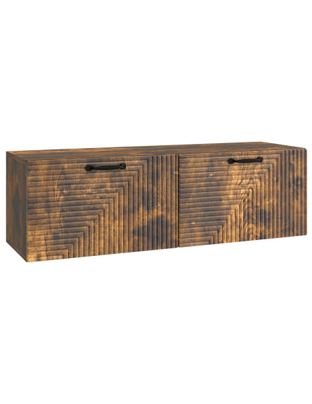 Mobile Porta TV da Muro Rovere Fumo 98 x 31 x 30 cm