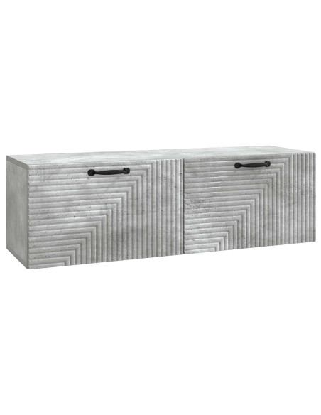 Mobile Porta TV da Muro Grigio Cemento 98 x 31 x 30 cm