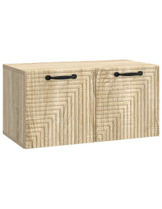 Mobile Porta TV da Muro Rovere Sonoma 59,5 x 31 x 30 cm