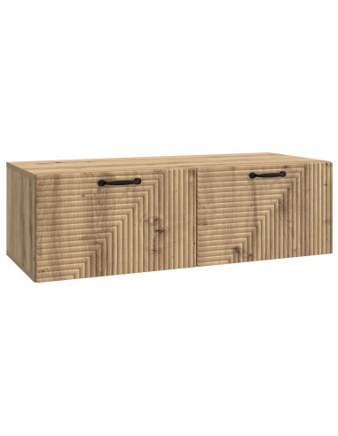 Mobile Porta TV da Muro Rovere Artigianale 98 x 41 x 30 cm