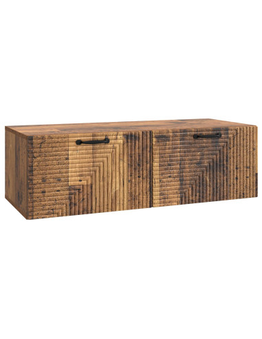 Mobile Porta TV da Muro Legno antico 98 x 41 x 30 cm