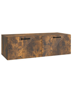 Mobile Porta TV da Muro Rovere Fumo 98 x 41 x 30 cm