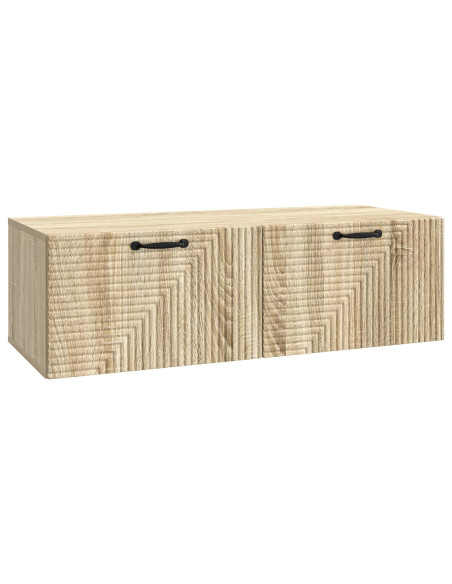 Mobile Porta TV da Muro Rovere Sonoma 98 x 41 x 30 cm