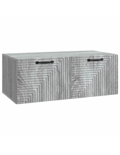 Mobile Porta TV da Muro Grigio Sonoma 78,5 x 41 x 30 cm