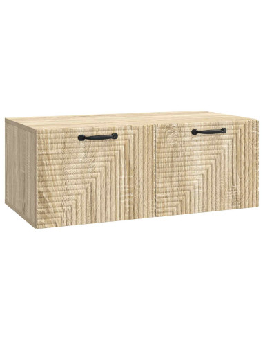 Mobile Porta TV da Muro Rovere Sonoma 78,5 x 41 x 30 cm