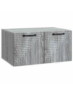 Mobile Porta TV da Muro Grigio Sonoma 59,5 x 41 x 30 cm