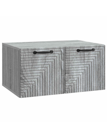 Mobile Porta TV da Muro Grigio Sonoma 59,5 x 41 x 30 cm