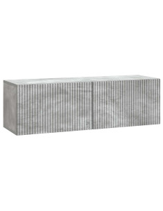 Mobile Porta TV da Muro Grigio Cemento 98 x 31 x 30 cm