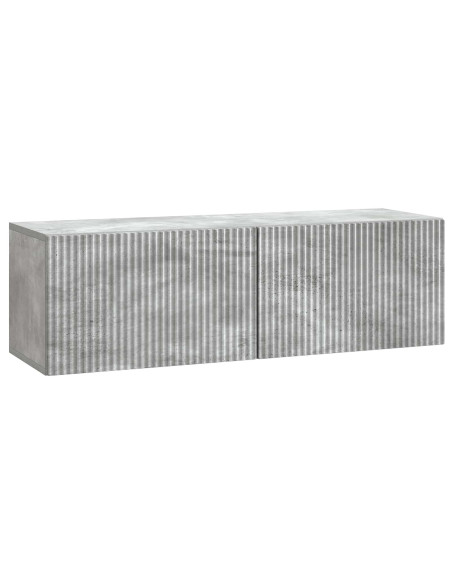 Mobile Porta TV da Muro Grigio Cemento 98 x 31 x 30 cm