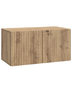 Mobile Porta TV da Muro Rovere Artigianale 59,5 x 31 x 30 cm