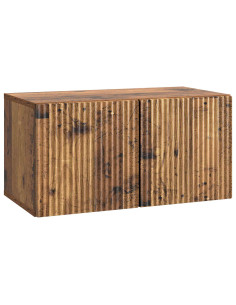Mobile Porta TV da Muro Legno antico 59,5 x 31 x 30 cm