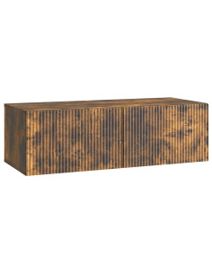 Mobile Porta TV da Muro Rovere Fumo 98 x 41 x 30 cm