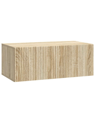 Mobile Porta TV da Muro Rovere Sonoma 78,5 x 41 x 30 cm