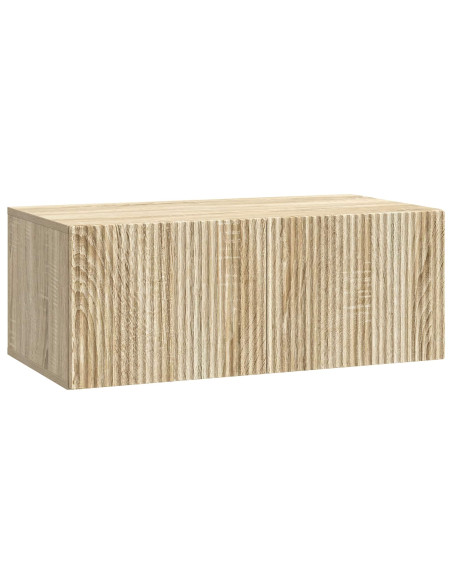 Mobile Porta TV da Muro Rovere Sonoma 78,5 x 41 x 30 cm