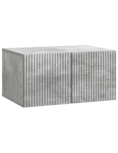 Mobile Porta TV da Muro Grigio Cemento 59,5 x 41 x 30 cm