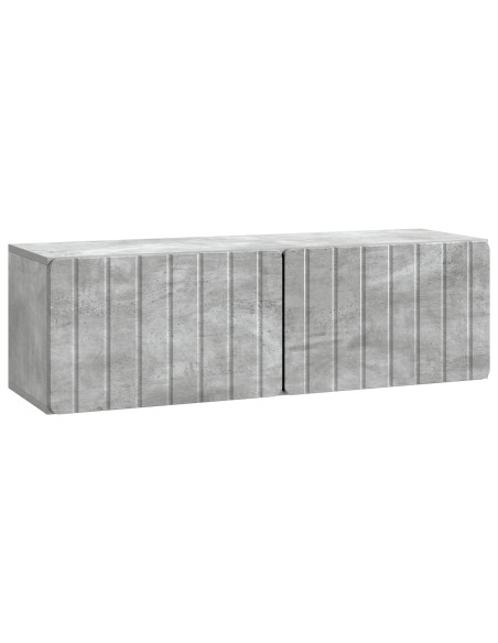 Mobile Porta TV da Muro Grigio Cemento 98 x 31 x 30 cm