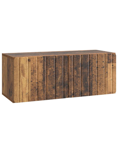 Mobile Porta TV da Muro Legno antico 78,5 x 31 x 30 cm