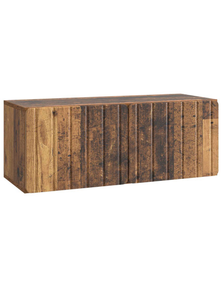 Mobile Porta TV da Muro Legno antico 78,5 x 31 x 30 cm