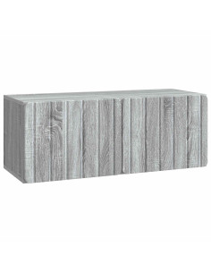 Mobile Porta TV da Muro Grigio Sonoma 78,5 x 31 x 30 cm