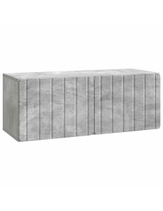 Mobile Porta TV da Muro Grigio Cemento 78,5 x 31 x 30 cm
