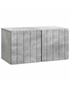 Mobile Porta TV da Muro Grigio Cemento 59,5 x 31 x 30 cm