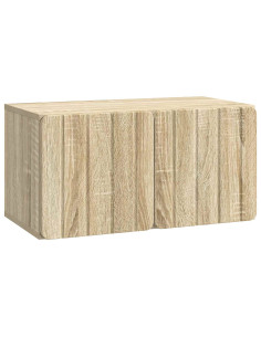Mobile Porta TV da Muro Rovere Sonoma 59,5 x 31 x 30 cm