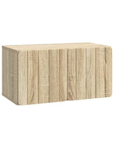 Mobile Porta TV da Muro Rovere Sonoma 59,5 x 31 x 30 cm