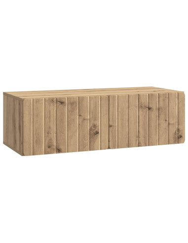 Mobile Porta TV da Muro Rovere Artigianale 98 x 41 x 30 cm