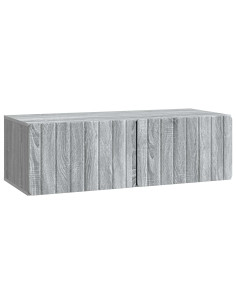 Mobile Porta TV da Muro Grigio Sonoma 98 x 41 x 30 cm