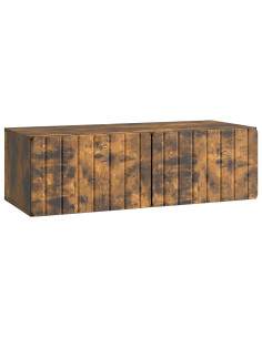 Mobile Porta TV da Muro Rovere Fumo 98 x 41 x 30 cm