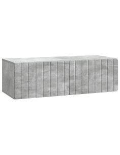 Mobile Porta TV da Muro Grigio Cemento 98 x 41 x 30 cm