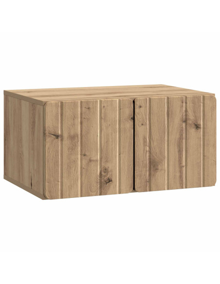 Mobile Porta TV da Muro Rovere Artigianale 59,5 x 41 x 30 cm