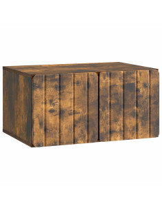 Mobile Porta TV da Muro Rovere Fumo 59,5 x 41 x 30 cm