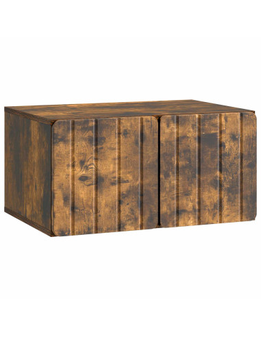 Mobile Porta TV da Muro Rovere Fumo 59,5 x 41 x 30 cm