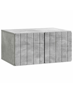 Mobile Porta TV da Muro Grigio Cemento 59,5 x 41 x 30 cm