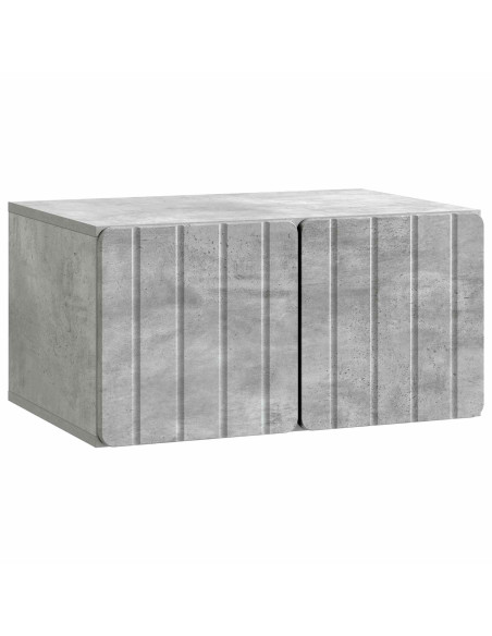 Mobile Porta TV da Muro Grigio Cemento 59,5 x 41 x 30 cm