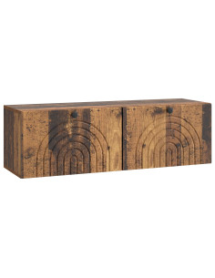 Mobile Porta TV da Muro Legno antico 98 x 31 x 30 cm